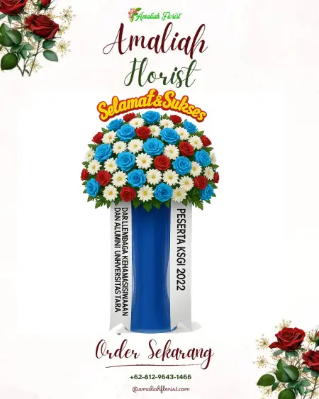 Standing Flowers Kawasan Green Ville Jakarta Barat